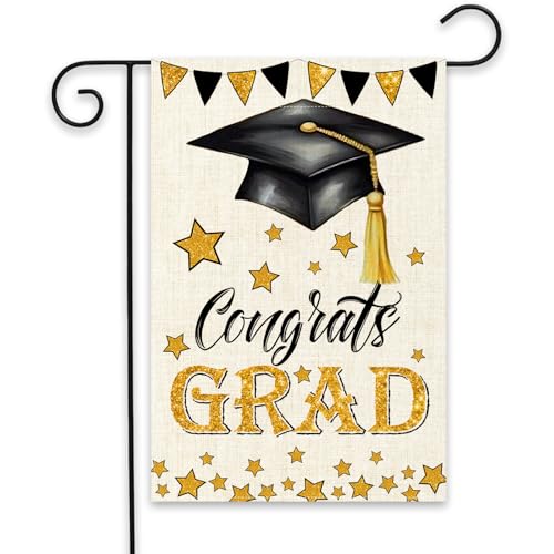 50% Off Congrats Grad Garden Flag - Class of 2025 Decoration