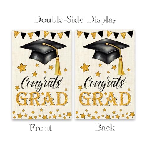 50% Off Congrats Grad Garden Flag - Class of 2025 Decoration - Image 3