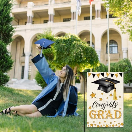 50% Off Congrats Grad Garden Flag - Class of 2025 Decoration - Image 7