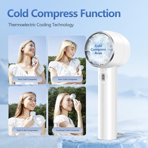 Save 65% on Loranu Portable Turbo Fan with Cold Compress - Image 2