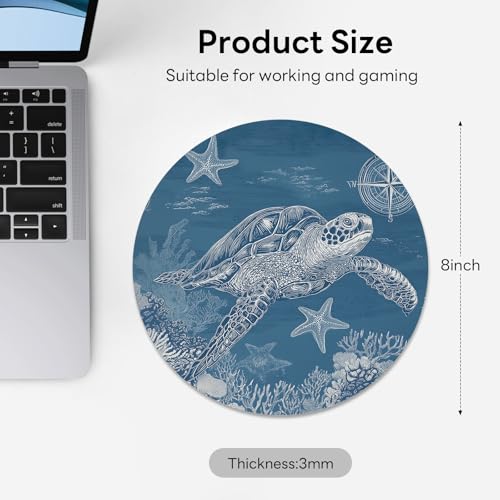 50% Off Cute Sea Turtle Mouse Pad - Now $3.49 - Image 2