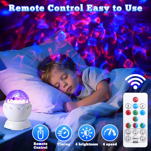 Save 59% on Galaxy Projector with Remote Control Night Light - Image 3