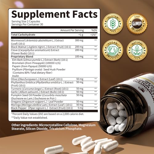 Save 5% on Lukaree 16-in-1 Gut Detox Vegan Capsules - Image 6