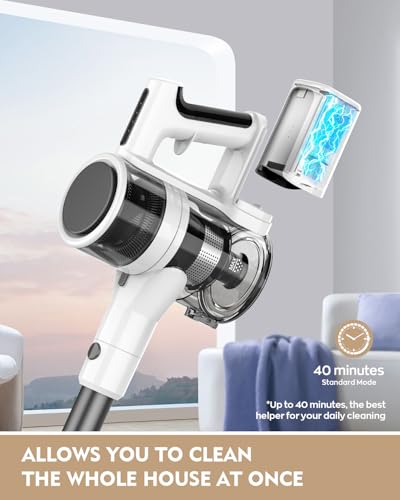 Comvtu Cordless Vacuum with 35-Min Runtime - Use Code UMOC42RU - Image 4