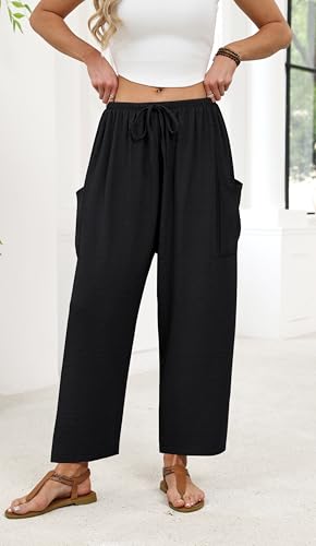 Sampeel Women's Wide Leg Palazzo Pants - Summer Style - Image 4