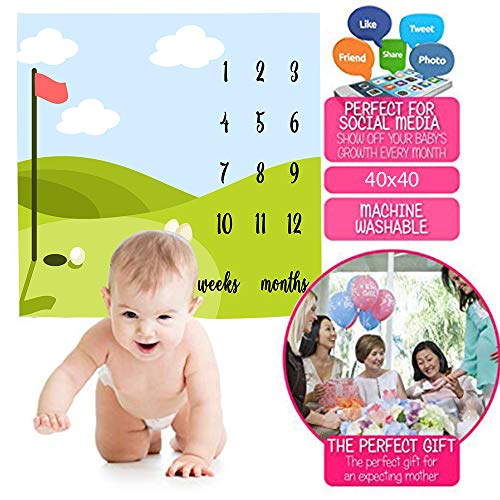 50% Off F-FUN SOUL Monthly Milestone Baby Blanket - Image 5