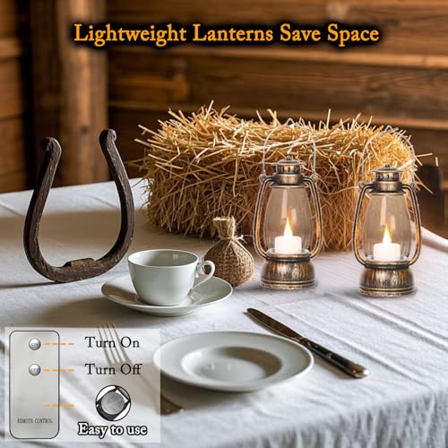 50% Off LLQ Vintage Lanterns with Remote - 4-Pack - Image 2
