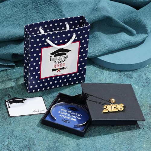 Class of 2026 Graduation Bracelet Gift with Box - $19.99 - Image 3