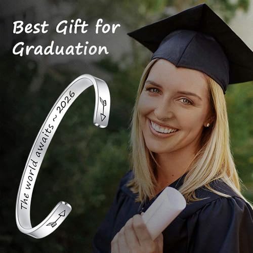 Class of 2026 Graduation Bracelet Gift with Box - $19.99 - Image 4
