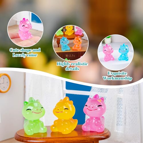 50% Off Mini Resin Dinosaur Figures for Fairy Gardens - Image 3