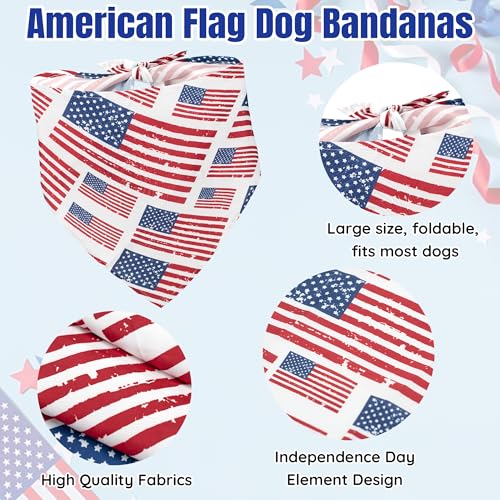50% Off 4th of July Dog Bandana, Hat & Toy Set - Image 3