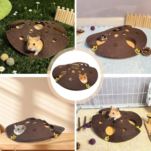 50% Off Hamster Tunnel Hideout with Chew Toys - Image 4