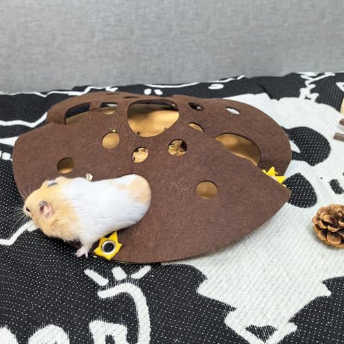 50% Off Hamster Tunnel Hideout with Chew Toys - Image 5