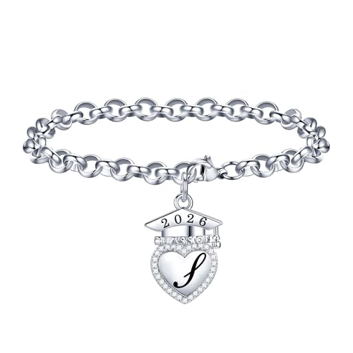 Graduation Charm Bracelet for Women - Under $20 - Image 1