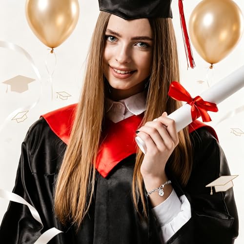 Graduation Charm Bracelet for Women - Under $20 - Image 2