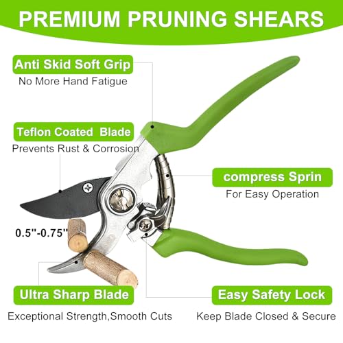 Garden Loppers & Pruners Set with Code O754DGF7 - Image 4