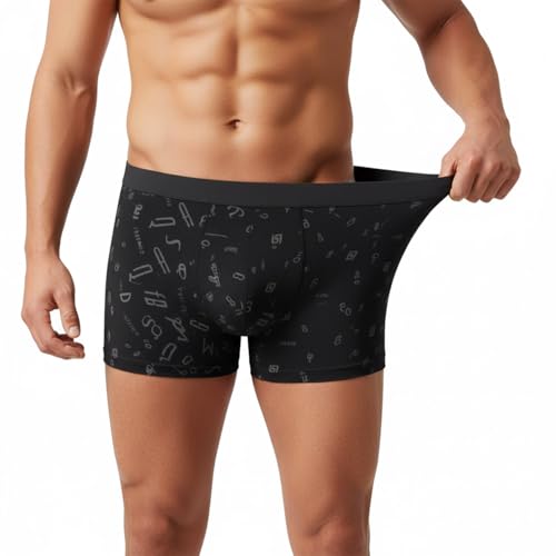 TEXLINA Men's Cotton Boxer Briefs 6-Pack - Use Code G34YX8TD - Image 2