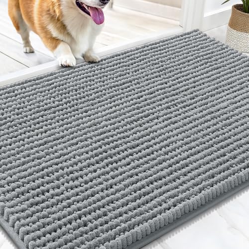 37% Off OLANLY Absorbent Chenille Dog Door Mat for Muddy Paws - Image 1
