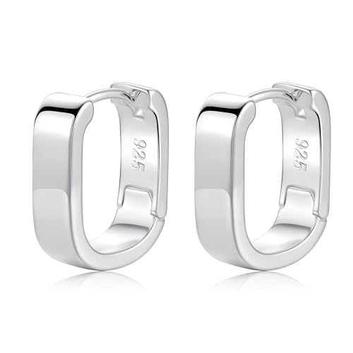 43% Off IEFWELL Sterling Silver Huggie Hoop Earrings - Image 1