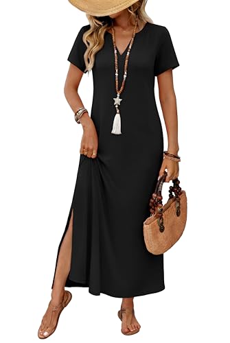 OFEEFAN Summer Maxi Dress with Pockets - Under $30 - Image 2