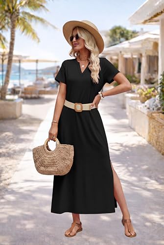 OFEEFAN Summer Maxi Dress with Pockets - Under $30 - Image 3