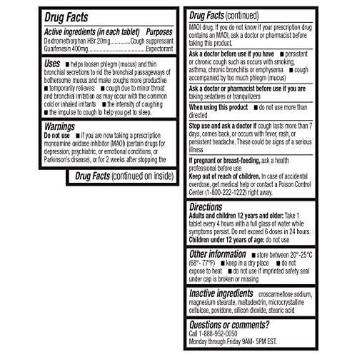 25% Off HealthA2Z Mucus Relief DM - 50 Count - Image 2