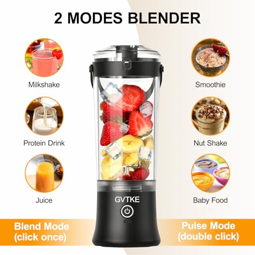36% Off GVTKE Portable Blender 20oz Dual Mode - Image 3