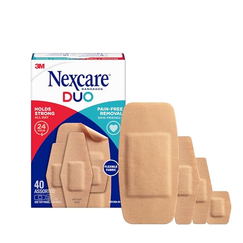 42% Off Nexcare Duo Bandages - 40 Pack Painless Removal - Image 1