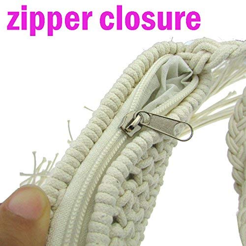 Women Tassel Shoulder Bag - Boho Crochet Messenger - Image 6