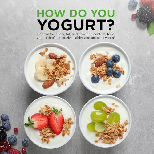 Nutrichef 17 Cup Yogurt Maker with Coupon & Reusable Cups - Image 5