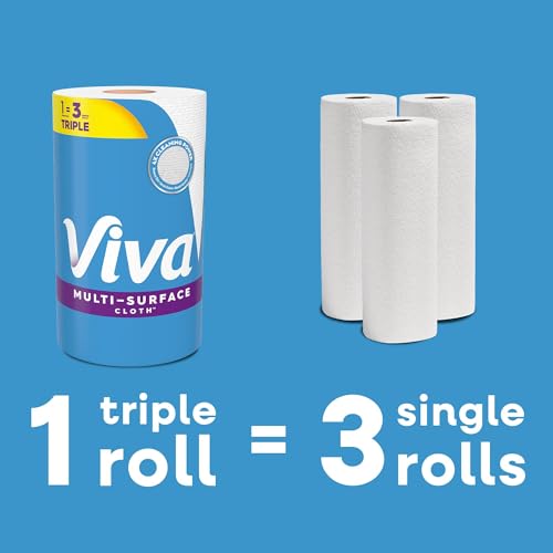 10% Off Viva Multi-Surface Cloth Paper Towels, 12 Rolls - Image 4