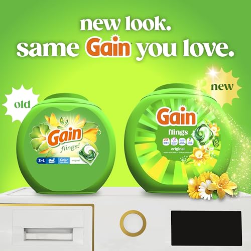 Gain Flings Laundry Detergent Pods, 112 Count - Image 2