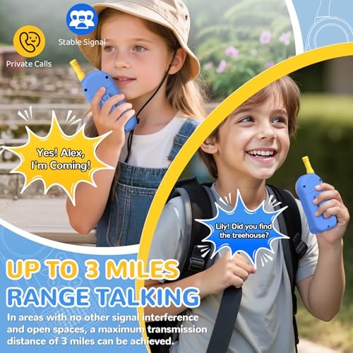 Walkie Talkies for Kids - 22 Channels, 3 Miles Range - Image 2