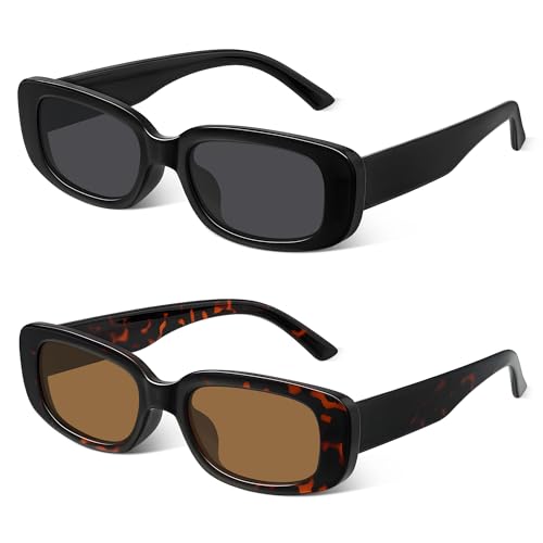 Trendy Y2K Rectangle Sunglasses for Women & Men - Image 1