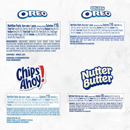 OREO & Chips Ahoy! Variety Pack, 56 Snack Packs, 5% Off - Image 2