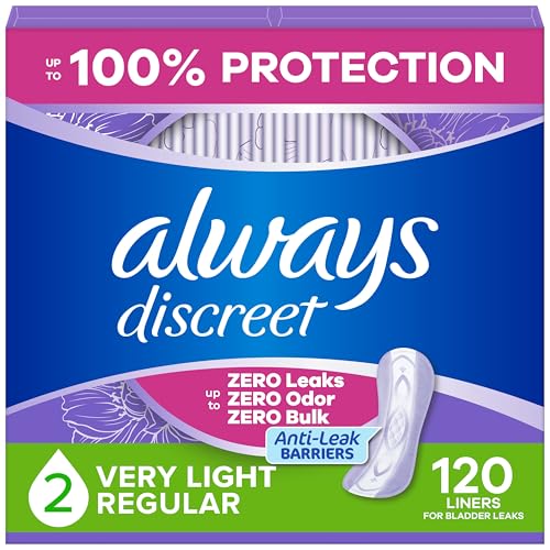39% Off Always Discreet Incontinence Liners 120ct - Image 1