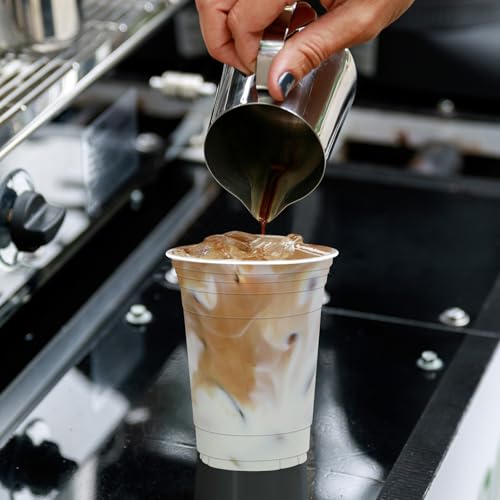 7% Off 100-Pack Clear Plastic Cups with Lids & Straws - Image 3