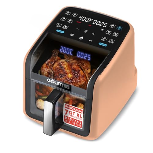 40% Off Gourmia 7 QT Air Fryer with Panoramic Window - Image 1