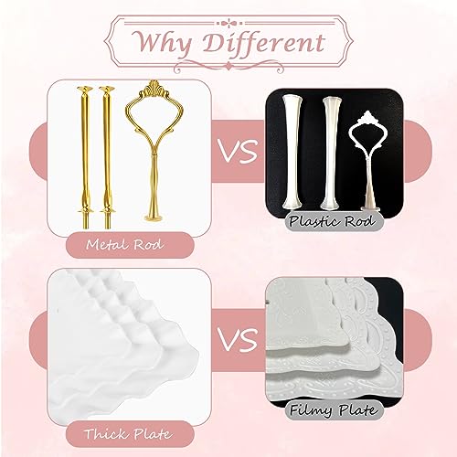 43% Off PinCute 5-Piece Dessert Display Set - Image 2