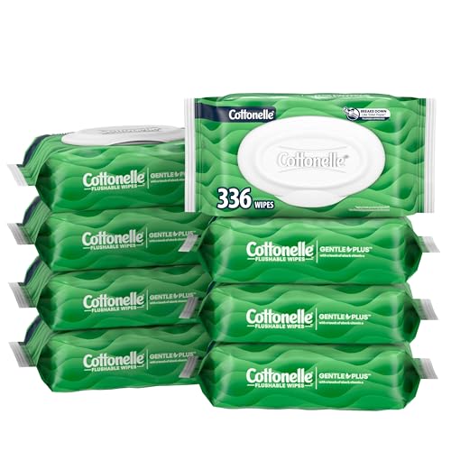 12% Off Cottonelle GentlePlus Flushable Wet Wipes - Image 1