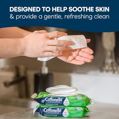 12% Off Cottonelle GentlePlus Flushable Wet Wipes - Image 4