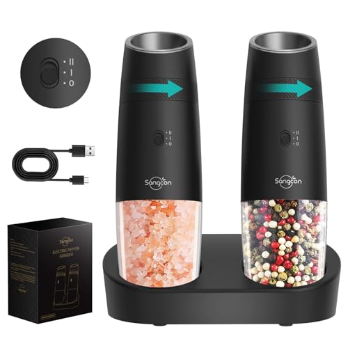 21% Off Sangcon Electric Salt & Pepper Grinder Set