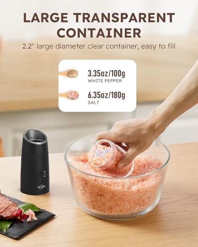 21% Off Sangcon Electric Salt & Pepper Grinder Set - Image 6