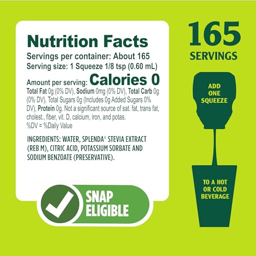 11% Off SPLENDA Stevia Zero Calorie Sweetener Drops (Pack of 3) - Image 3