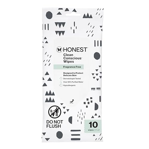 5% Off Honest Baby Wipes, 10-Pack for Sensitive Skin - Image 1
