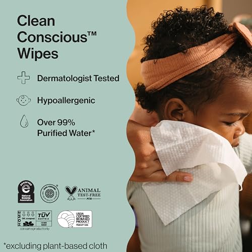 5% Off Honest Baby Wipes, 10-Pack for Sensitive Skin - Image 5