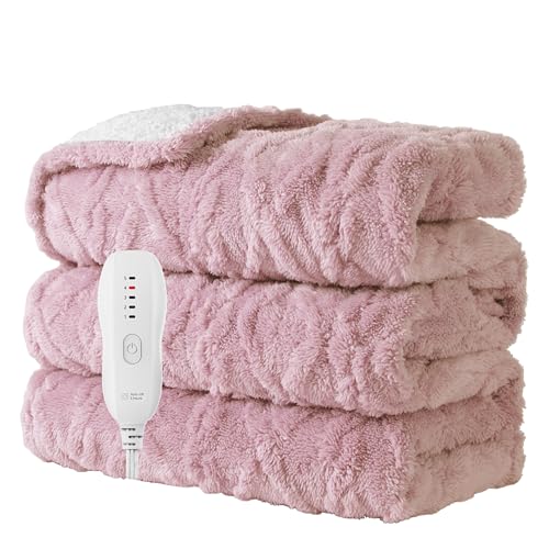Save 40% on Soft Heated Throw Blanket - 5 Heat Levels