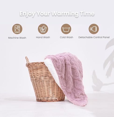 Save 40% on Soft Heated Throw Blanket - 5 Heat Levels - Image 7