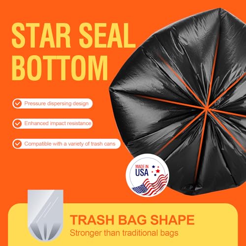 Save 40% on Delxo 250-Count 33-Gallon Trash Bags - Image 3