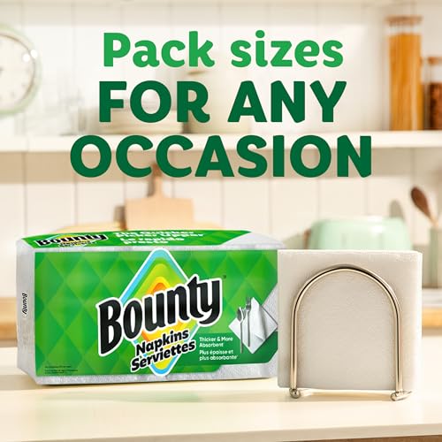19% Off Bounty Paper Napkins, 200 Count White - Image 5